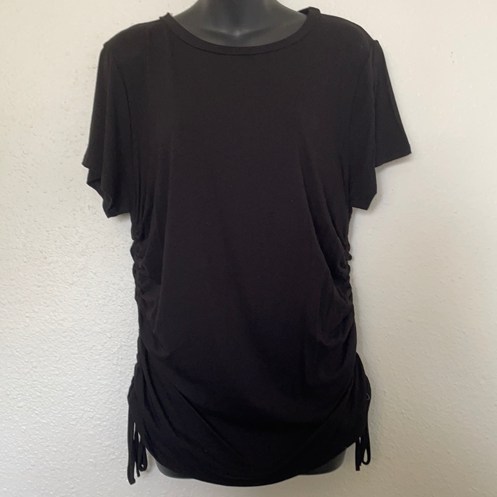 Black Women’s Drawstring Tshirt